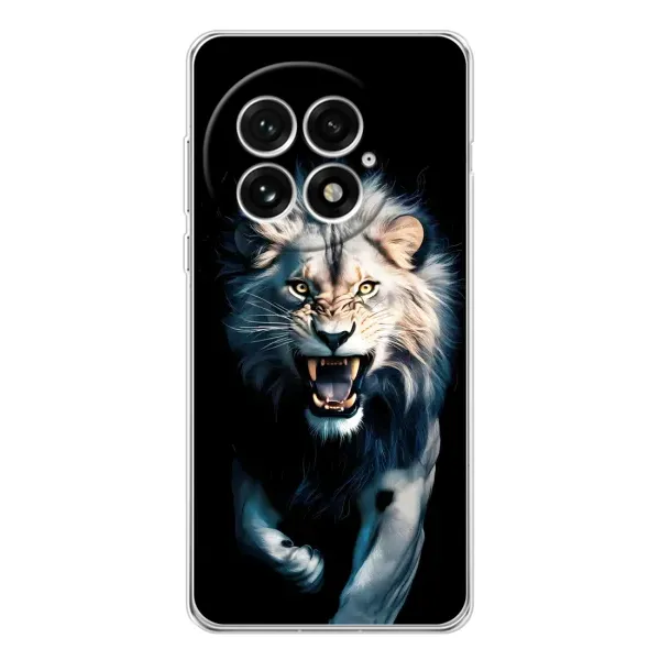 Чехол с принтом «Лев в темноте» для OnePlus 13