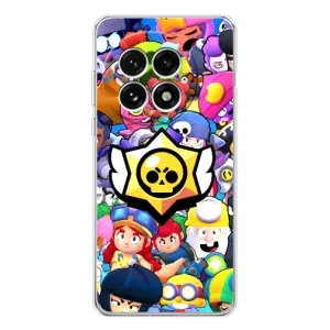 Чехол для OnePlus 13 Бравл Старс (VPrint) (Лого Brawl Stars)