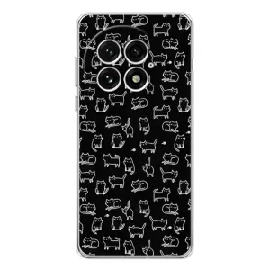 Чохол з принтом для OnePlus 13 (AlphaPrint) Модні коти (Маленькі котики)