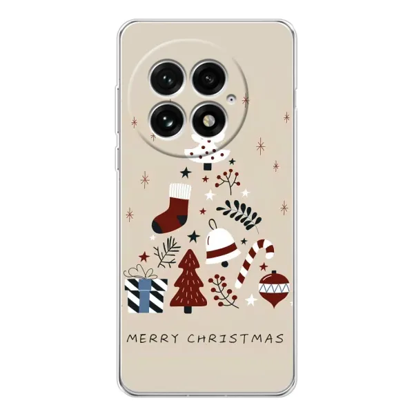 Чехол с принтом «Merry Christmas» для OnePlus 13