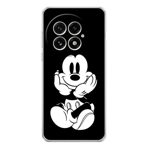 Чохол з принтом «Маус на чорному» для OnePlus 13