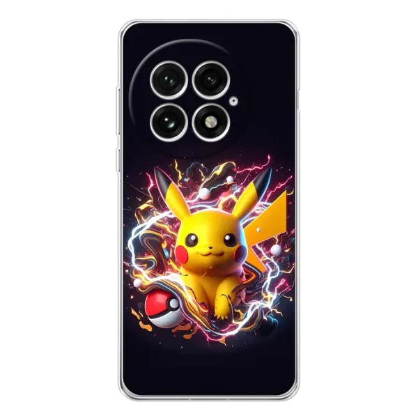 Чехол с принтом «Пикачу с мячом» для OnePlus 13