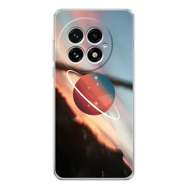 Чехол с принтом «Сатурн» для OnePlus 13