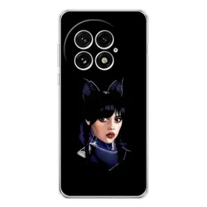 Чохли Венсдей на OnePlus 13 Уенсдей (AlphaPrint) (серйозна Венздей)