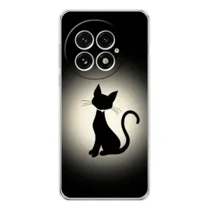 Чохол з принтом для OnePlus 13 (AlphaPrint) Модні коти (Силует котика)