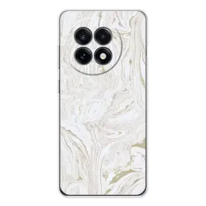 Мраморний чехол на OnePlus 13R (VPrint) (Білий мрамор)
