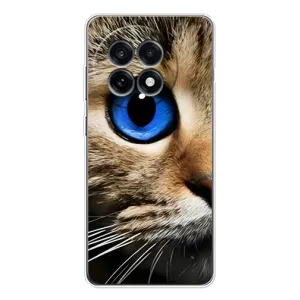 Чехлы с Котиками для OnePlus 13R (VPrint) (Глаз кота)