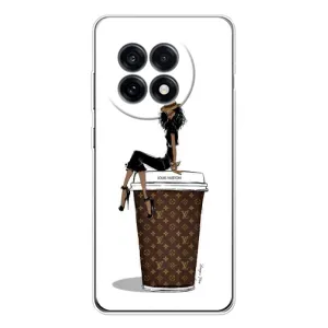 Чохли Луі Вітон для OnePlus 13R (AlphaPrint - LOUIS VUITTON) (кава LOUIS VUITTON)