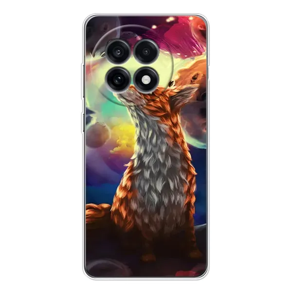 Чохол з принтом «Лисичка в космосі» для OnePlus 13R Чохол з принтом «Лисичка в космосі» для OnePlus 13R