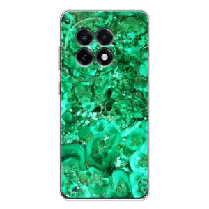 Мраморний чехол на OnePlus 13R (VPrint) (Салатовий Мрамор)