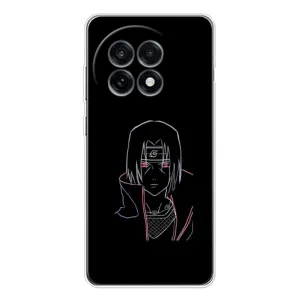 Чехлы на тему: Итачи Учиха для OnePlus 13R (AlphaPrint) (силуэт Итачи)