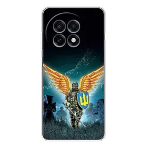 Чехлы с картинкой ЗСУ для OnePlus 13R (AlphaPrint) (Солдат ЗСУ)