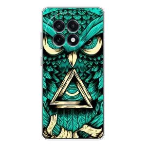Чохол з пташками на OnePlus 13R (VPrint) (Сова з оком)