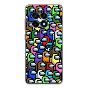 Чохли Амонг Ас для OnePlus 13R (AlphaPrint) (Убитий)