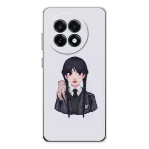 Чохли Венсдей на OnePlus 13R Уенсдей (AlphaPrint) (Венздей і Річ)