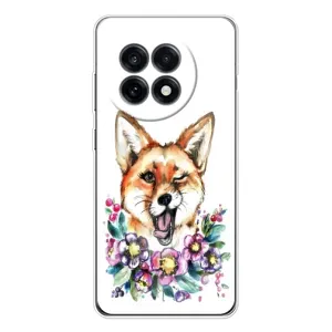 Чохли з картинкою Лисичка для OnePlus 13R (VPrint) (Весела лисичка)