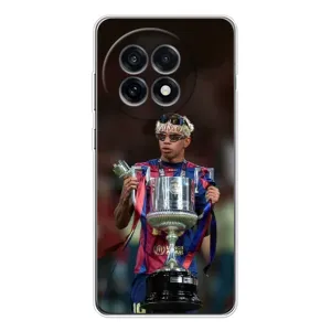 Чохол з футболістом Ламін Ямаль OnePlus 13R (Ямаль з кубком)