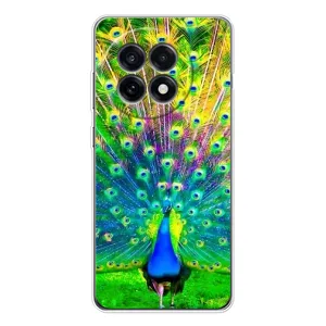 Чохол з пташками на OnePlus 13R (VPrint) (Яскравий Павлин)
