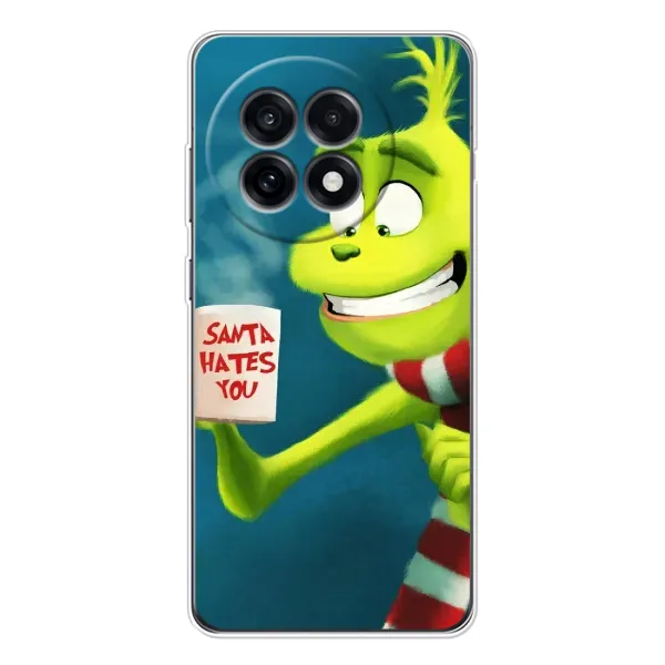 Чехол с принтом «Зеленый Гринч» для OnePlus 13R