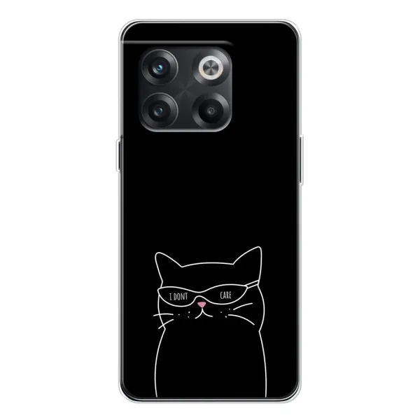 Чехол с принтом «Равнодушный кот» для OnePlus 13s