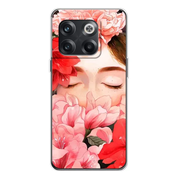Чехол с принтом «Глаза в цветах» для OnePlus 13s