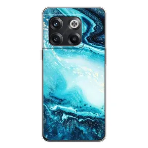 Мраморный чехол на OnePlus 13s (VPrint) (Голубой мрамор)
