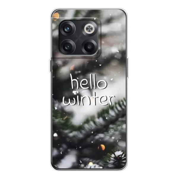 Чехол с принтом «Hello winter» для OnePlus 13s Чехол с принтом «Hello winter» для OnePlus 13s