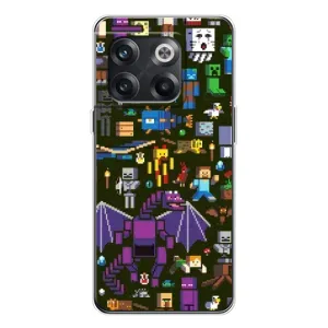 Чехол Майнкрафт на OnePlus 13s (AlphaPrint) Minecraft (Коллаж Майнкрафт)