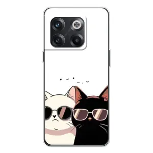 Чехол с принтом «Коты в очках» для OnePlus 13s