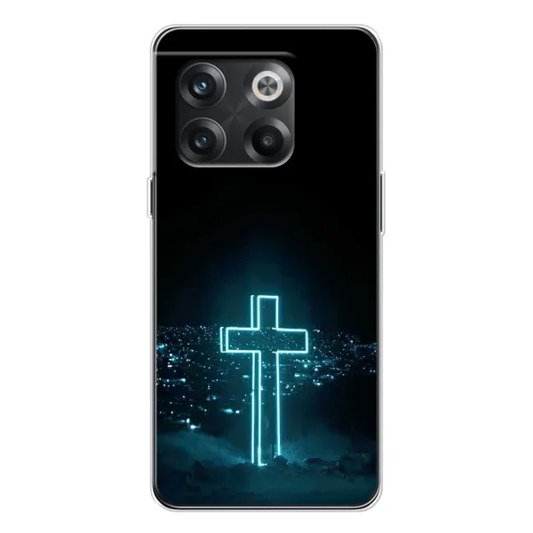 Чохол з принтом «Хрест і місто» для OnePlus 13s