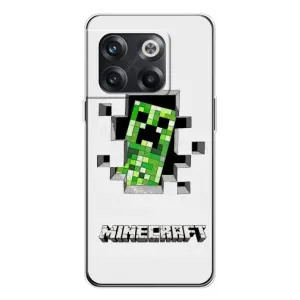 Чехол Майнкрафт на OnePlus 13s (AlphaPrint) Minecraft (крипер Майнкрафт)