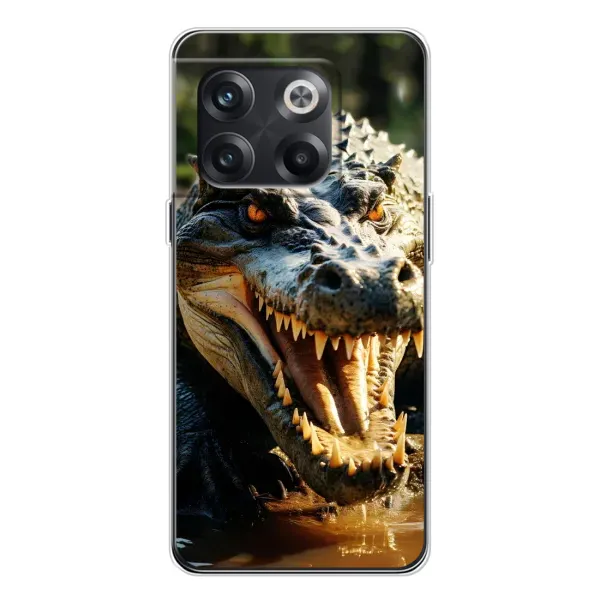 Чохол з принтом «Небезпечний крокодил» для OnePlus 13s Чохол з принтом «Небезпечний крокодил» для OnePlus 13s