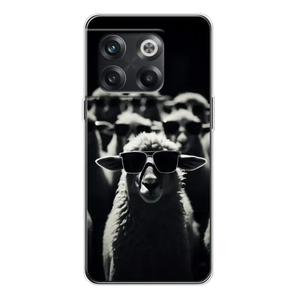 Чехол с принтом «Овечка в очках» для OnePlus 13s