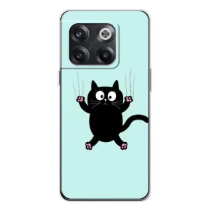 Чехол с принтом для OnePlus 13s (AlphaPrint) Модные коты (Падающий кот)
