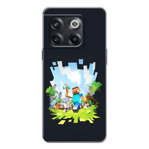 Чехол с принтом «персонажи Minecraft» для OnePlus 13s