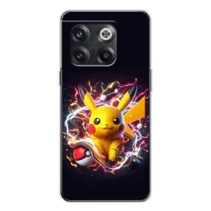 Чехол с Пикачу на OnePlus 13s (Пикачу с мячом)