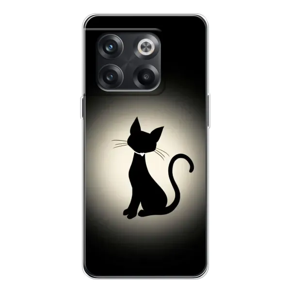 Чехол с принтом «Силуэт котика» для OnePlus 13s