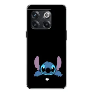 Чехол с принтом Стич на OnePlus 13s (Стич на черном)