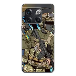 Чехлы с картинкой ЗСУ для OnePlus 13s (AlphaPrint) (Воїн ЗСУ)