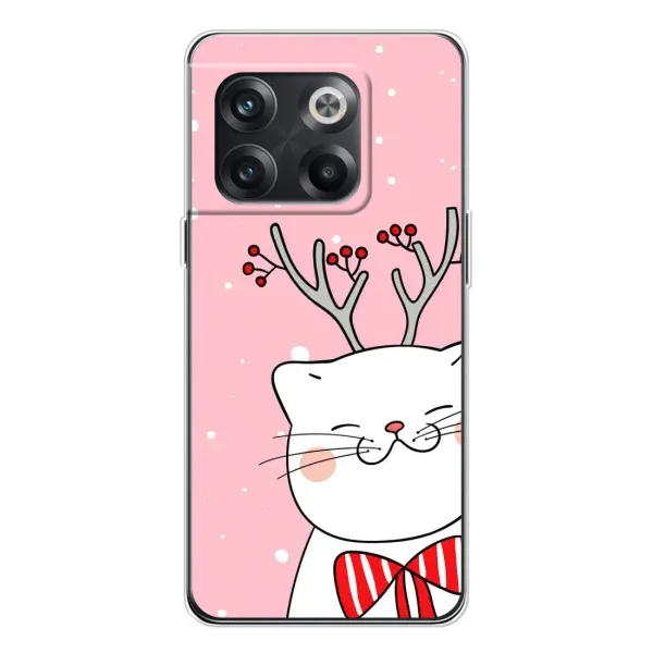 Чохол з принтом «Зимовий кіт» для OnePlus 13s