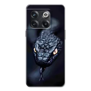 Чохол з принтом «Чорна змія» для OnePlus 13s
