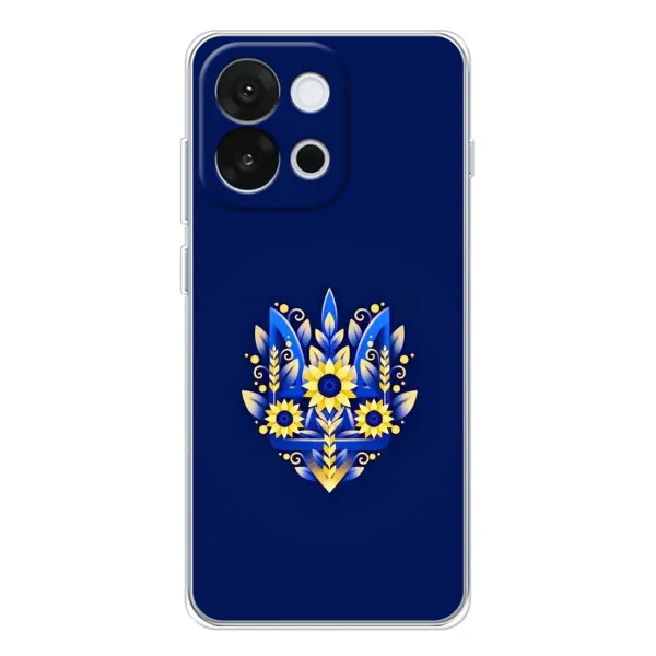 Чохол з принтом «Квітковий Герб» для OnePlus 13T