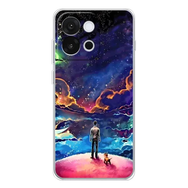 Чехол с принтом «Галактический вид» для OnePlus 13T