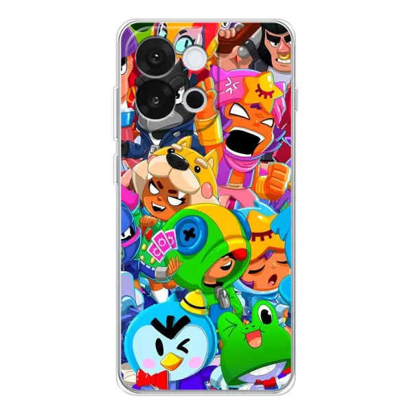 Чохол з принтом «Герої Бравл Старс» для OnePlus 13T