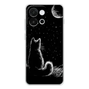 Чохол з принтом для OnePlus 13T (AlphaPrint) Модні коти