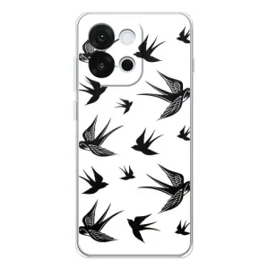 Чохол з пташками на OnePlus 13T (VPrint) (Ластівки)