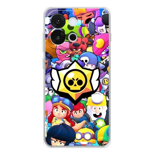 Чохол з принтом «Лого Brawl Stars» для OnePlus 13T