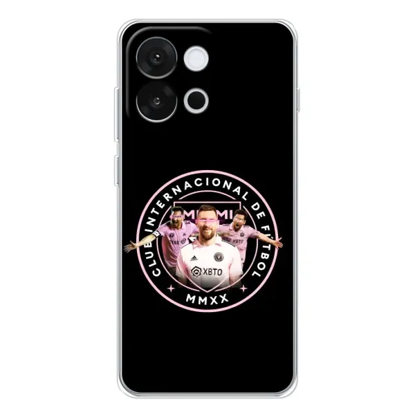 Чехол с принтом «Месси в лого» для OnePlus 13T