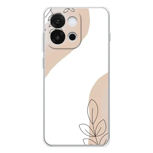 Чехол с принтом «Нюдовая веточка абстракция» для OnePlus 13T