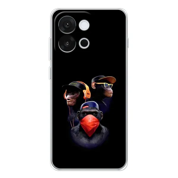 Чехол с принтом «Три обезьяны» для OnePlus 13T